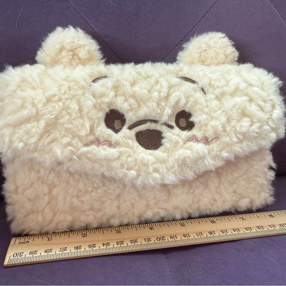 Loungefly Winnie The Pooh Furry Wallet NWT
